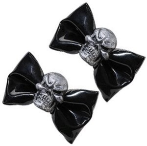 bows with skulls